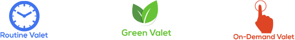 Routine Valet, Green Valet, On-Demand Valet